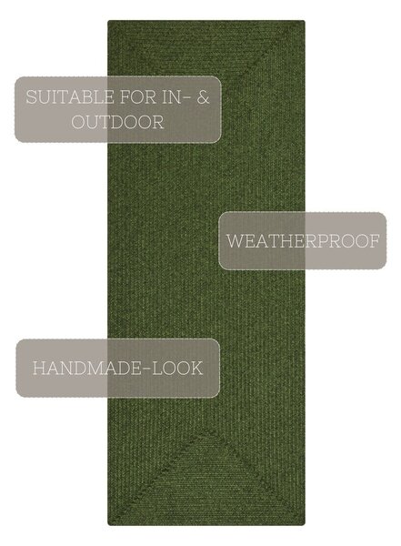 Zelena vanjska staza 200x80 cm - NORTHRUGS