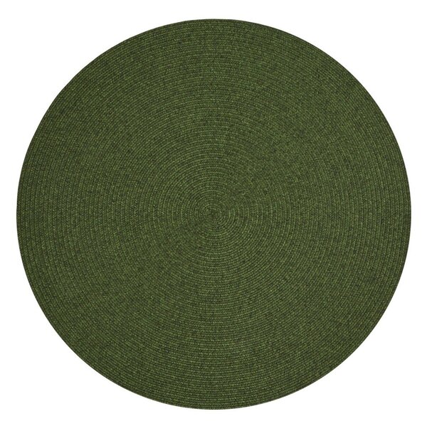 Zeleni okrugli vanjski tepih ø 150 cm - NORTHRUGS