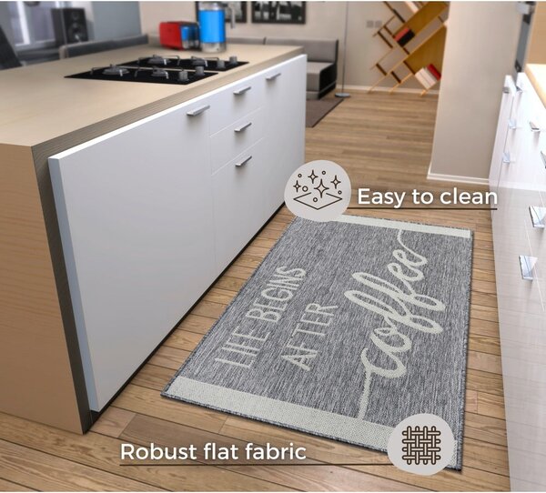 Sivi tepih 92x150 cm Cucina – Hanse Home