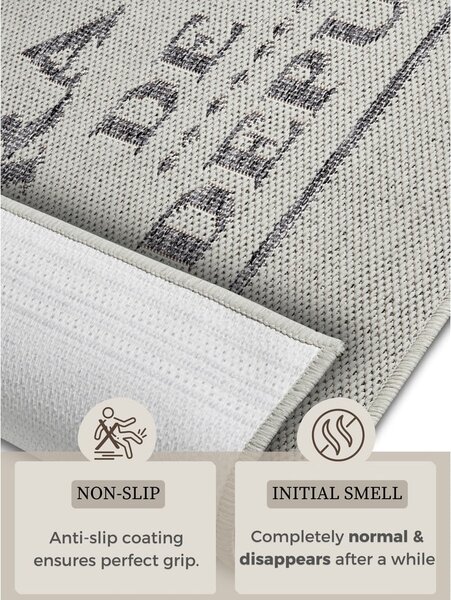 Siva/krem staza 62x150 cm Cucina – Hanse Home