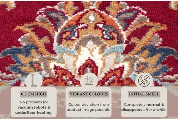 Crveni tepih 140x200 cm Orient Caracci - Hanse Home