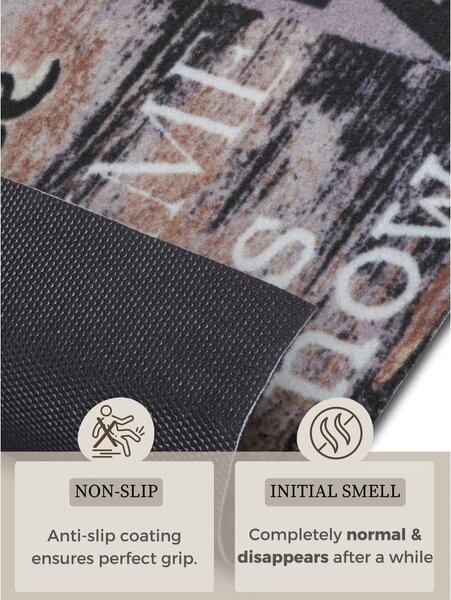 Smeđa staza 50x150 cm Enjoy Coffee Break - Hanse Home
