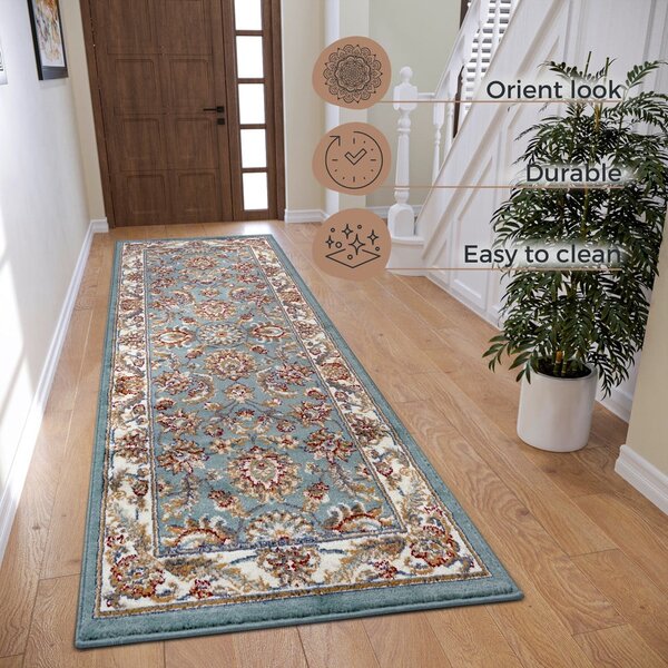 Mentol zelena staza 80x240 cm Orient Reni – Hanse Home