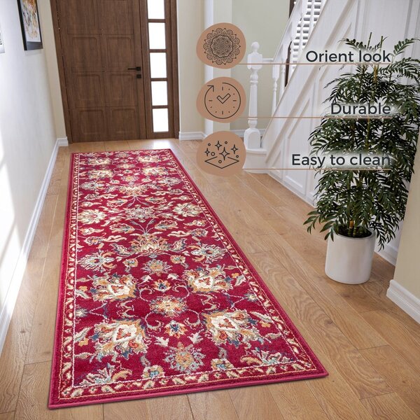 Trkač za crveni tepih 80x240 cm Orient Caracci - Hanse Home