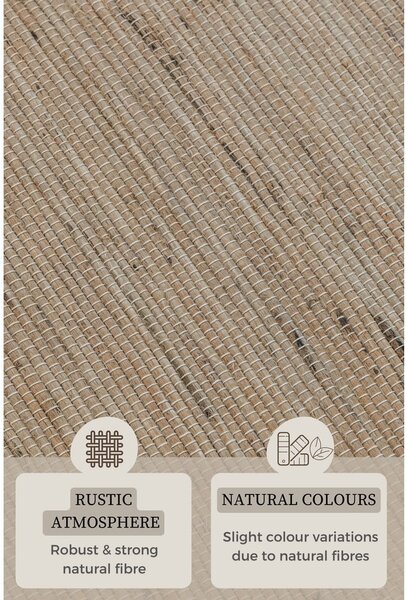 Bež staza 80x200 cm Handloom – Hanse Home