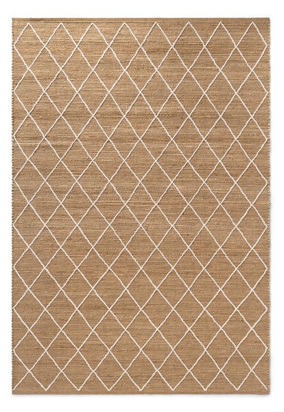 Ručno rađen juteni tepih u prirodnoj boji 120x180 cm Kunu – Hanse Home