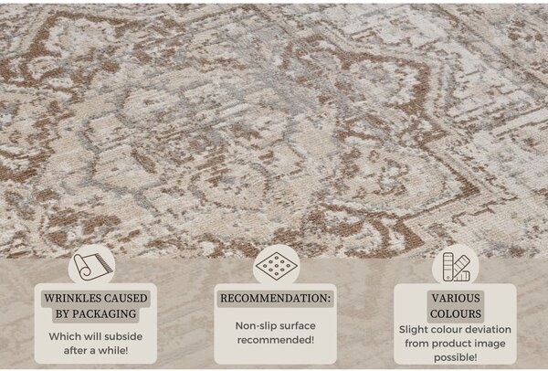 Sivi/bež tepih 240x340 cm Terrain Designer Sand – Hanse Home