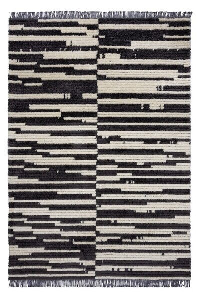 Black Friday - Crno-bijeli tepih 160x230 cm Lina – Flair Rugs
