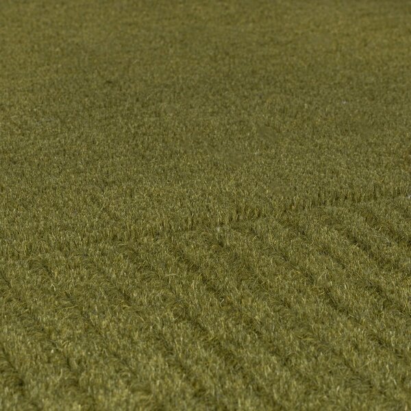 Zeleni vuneni tepih 160x230 cm – Flair Rugs