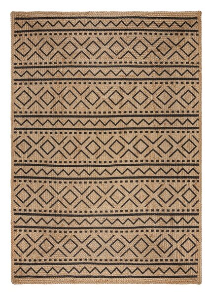 Juteni tepih u prirodnoj boji 80x150 cm Luis – Flair Rugs