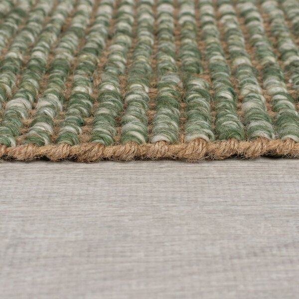 Zeleni tepih 60x110 cm – Flair Rugs