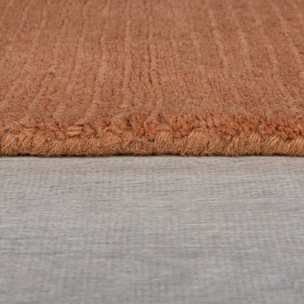 Ciglasti vuneni tepih 160x230 cm – Flair Rugs