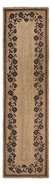 Jutena staza u prirodnoj boji 60x230 cm Maisie – Flair Rugs