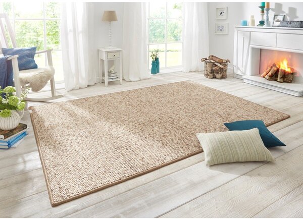 Svjetlo smeđi tepih 160x240 cm Wolly – BT Carpet