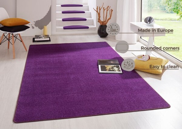 Tamno ljubičasti tepih 80x150 cm Fancy – Hanse Home