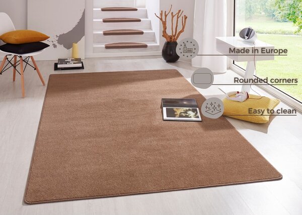 Smeđi tepih 133x195 cm Fancy – Hanse Home