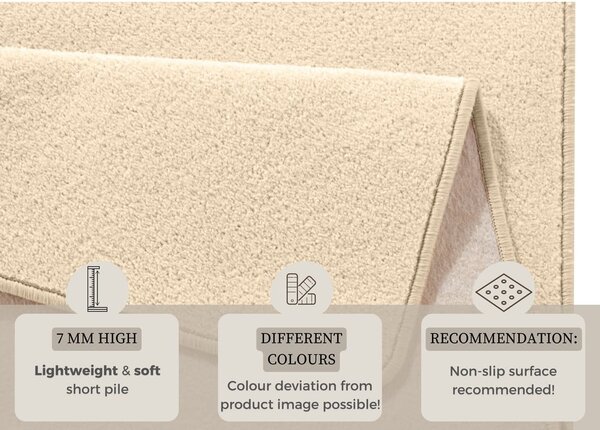 Bež staza 80x200 cm Fancy – Hanse Home