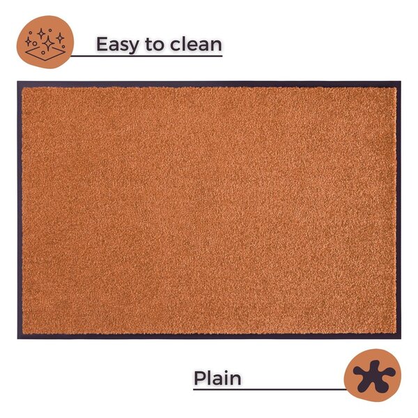 Hanse Home Wash & Clean narančasta prostirka, 39 x 58 cm