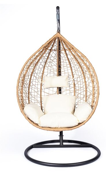 Viseća fotelja od umjetnog ratana Bonami Selection Noela