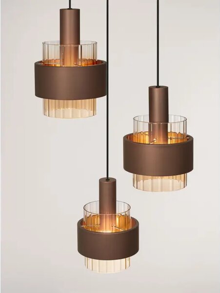 SERENA Visilica Grlo E27 3x12 W IP20 FI: 45 Smeđa NL9236431