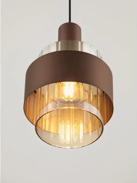 SERENA Visilica Grlo E27 1x12 W IP20 FI: 18,5 Smeđa NL9236430