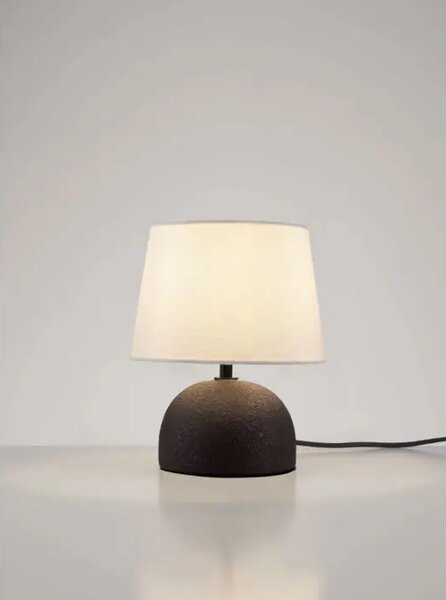 STOLNA SVJETILJKA NOMA 1XE27 CRNA/BEŽ NL9050186