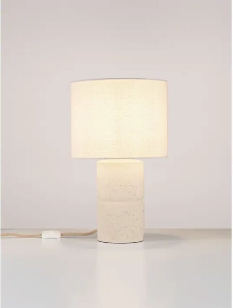 LILY Stolna svjetiljka Grlo E27 1x12 W IP20 Bijela NL9061154