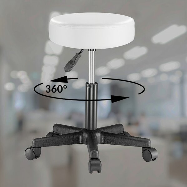 Toaletni stol Jocelyn s LED rasvjetom i stolicom 140 × 90 × 40 cm