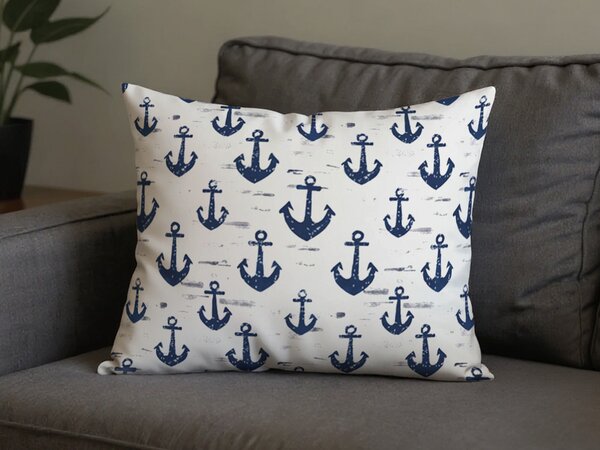 Polipamučna jastučnica NAVYSTA POLY 50x70 cm, plavo-bijela