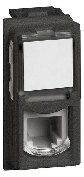 LNOW TELEFONSKA UTIČNICA 1×RJ11 1M CRNA KG4258RJ11