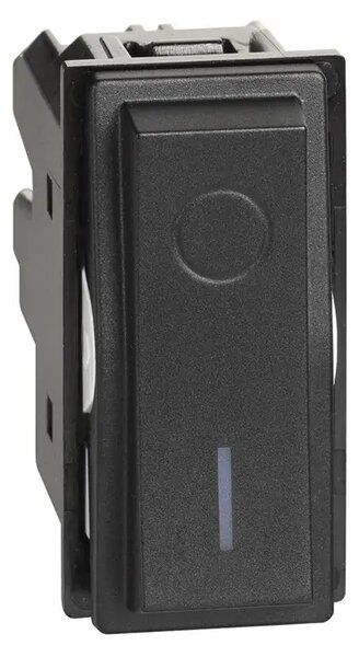 LNOW PREKIDAČ DVOPOLNI/16A/250V/CRNI KG4002