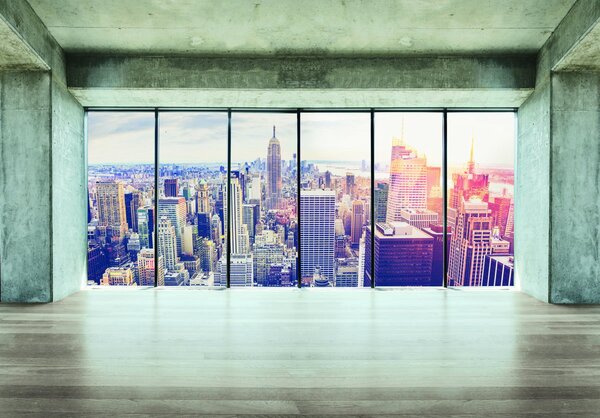 Foto tapeta - Pogled na New York City (152,5x104 cm)