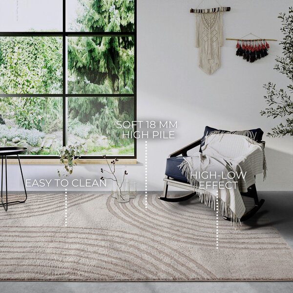 Bež tepih 160x235 cm Pigment Beige – Elle Decoration