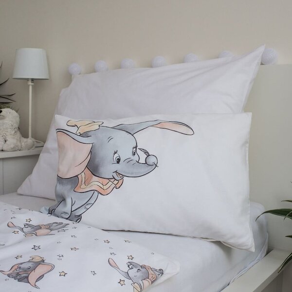 Pamučna dječja posteljina za dječji krevetić 100x135 cm Dumbo – Jerry Fabrics