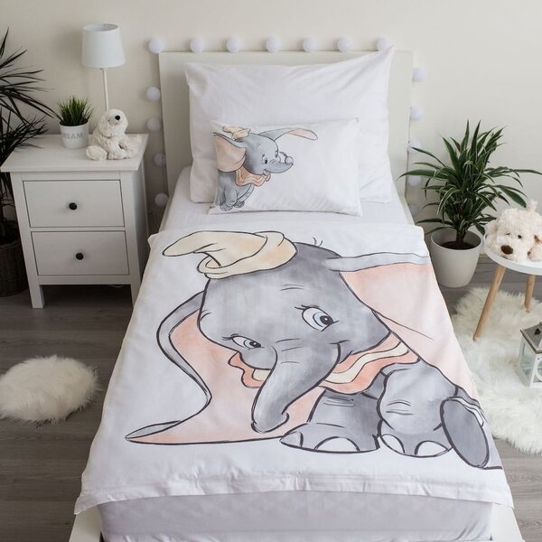 Pamučna dječja posteljina za dječji krevetić 100x135 cm Dumbo – Jerry Fabrics