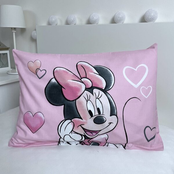 Pamučna dječja posteljina za dječji krevetić 100x135 cm Minnie – Jerry Fabrics