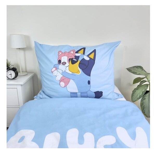 Pamučna dječja posteljina za krevet za jednu osobu 140x200 cm Bluey – Jerry Fabrics