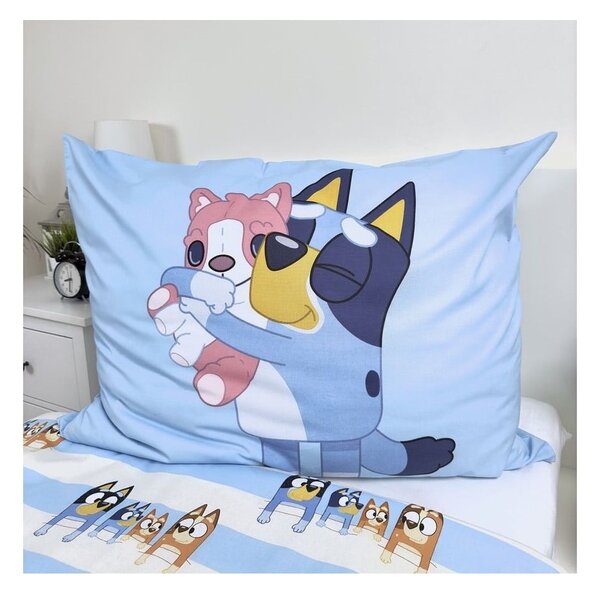 Pamučna dječja posteljina za krevet za jednu osobu 140x200 cm Bluey – Jerry Fabrics