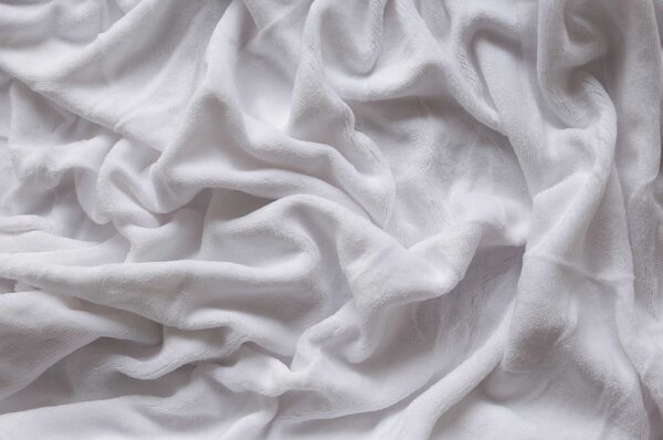 Bijela plahta s gumom od mikropliša 90x200 cm – Jerry Fabrics