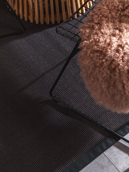 Sisal tepih Sana Black