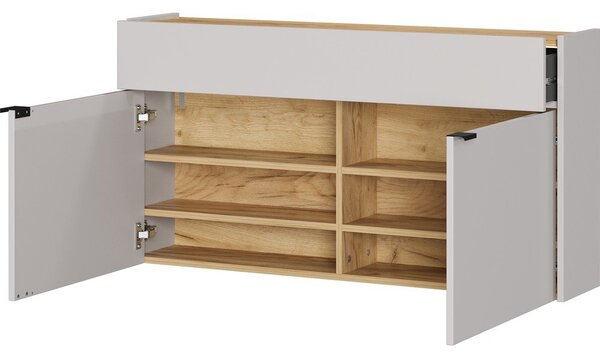 Krem viseći ormarić 110x57x22 cm Ameca – Germania