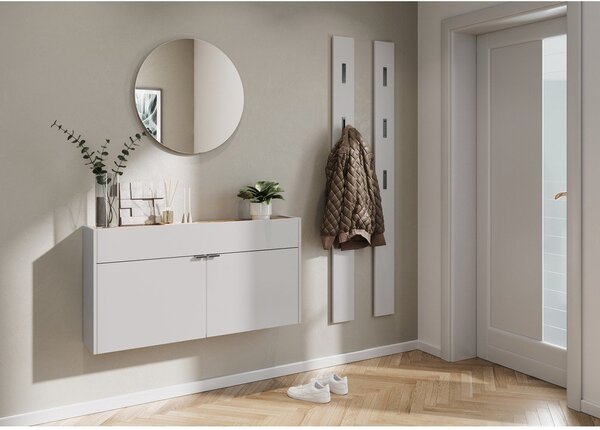 Krem viseći ormarić 110x57x22 cm Ameca – Germania