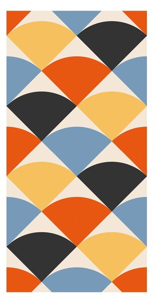 Tapeta - Šarena geometrijska apstrakcija III
