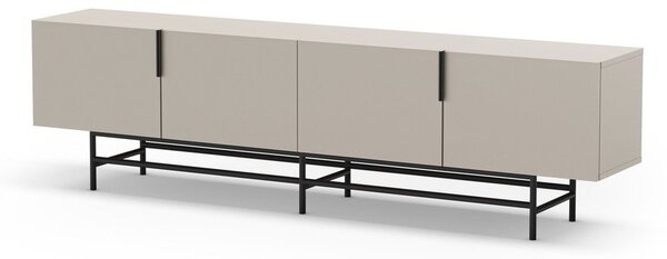 Krem TV komoda 200x54,5 cm Eldia – Marckeric