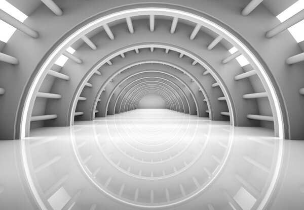 Foto tapeta - 3D prolaz (147x102 cm)