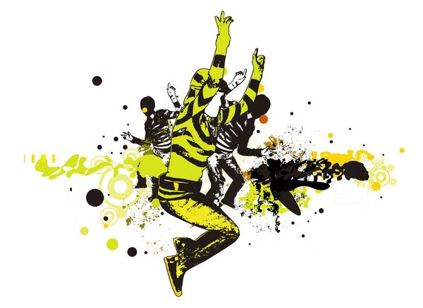 Foto tapeta - Street dance (147x102 cm)