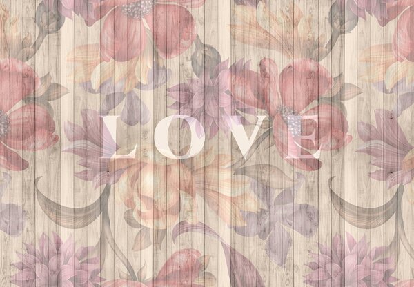 Foto tapeta - LOVE (147x102 cm)