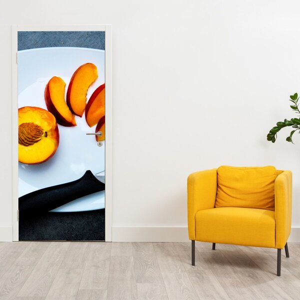 Foto tapeta za vrata - Breskva (95x205cm)
