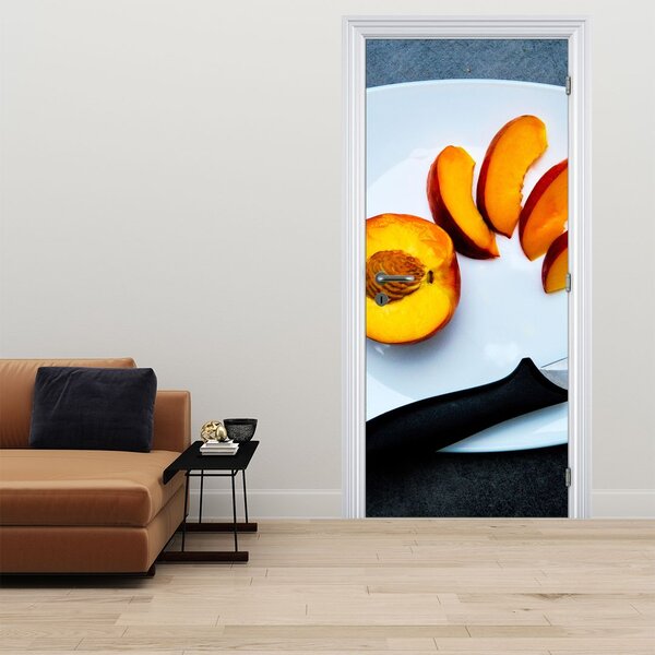 Foto tapeta za vrata - Breskva (95x205cm)