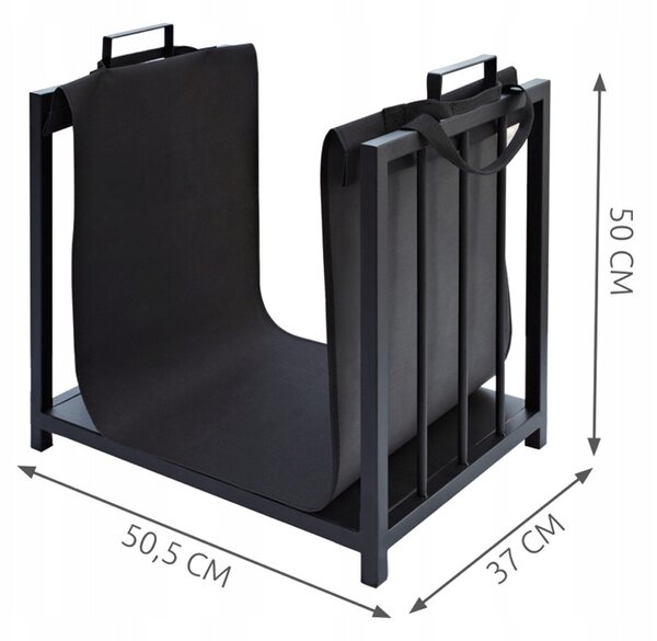 Stalak za drva 50,5 x 37 x 50 cm